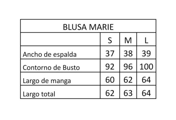 Blusa Marie Pre Orden - Imagen 7
