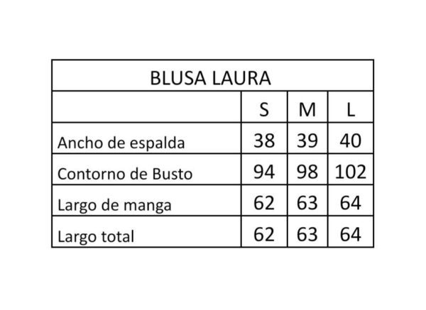 Blusa Laura Pre Orden - Imagen 9