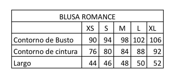 Blusa Romance Pre Orden - Imagen 5