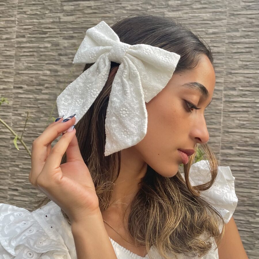 Patrón lazo para el cabello