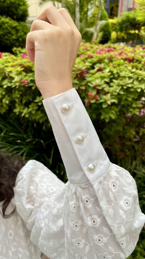 Blusa Romance manga larga - Imagen 6