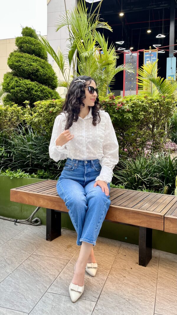 Blusa Broderie Pre Orden