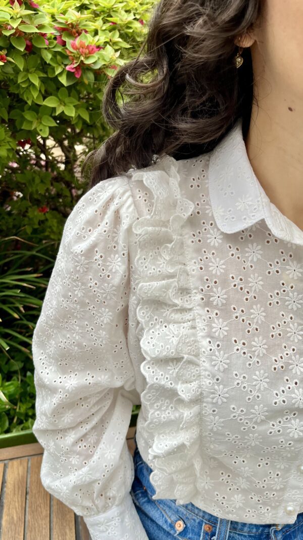 Blusa Broderie Pre Orden - Imagen 3