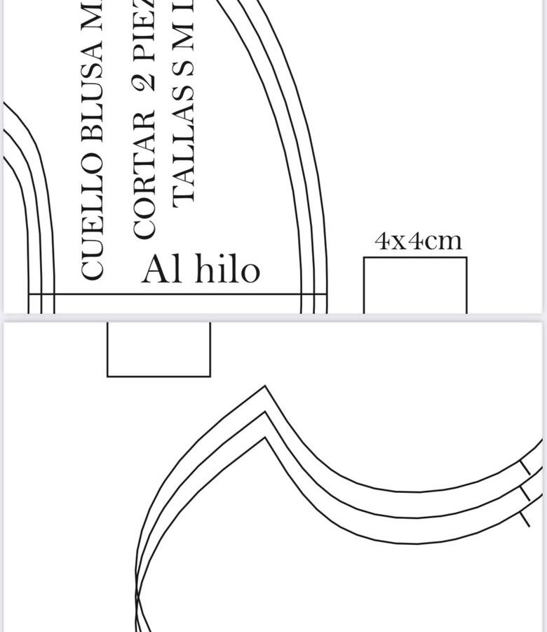 Patrón cuello